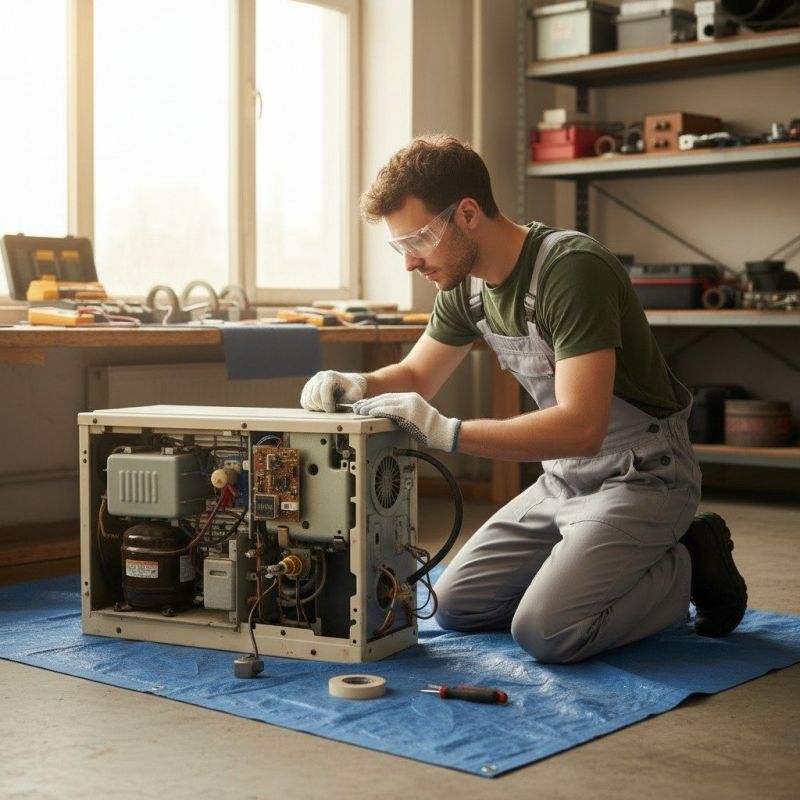 Local Window Ac Unit Repair pros at work